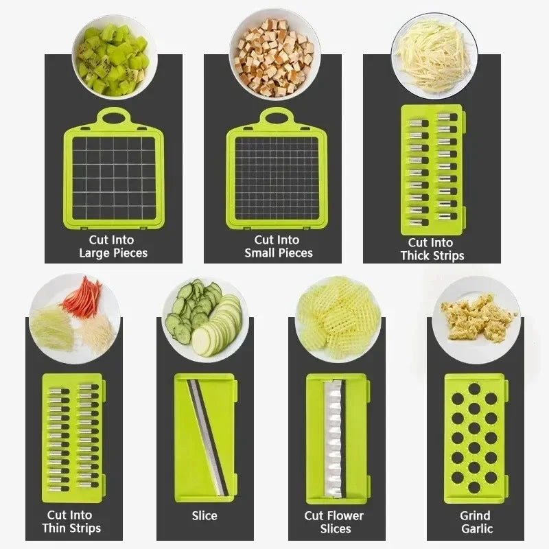 14 in 1 Multifunctional Vegetable Chopper.